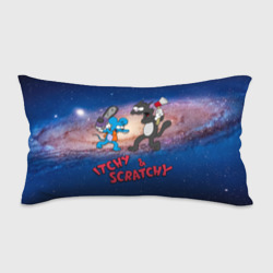 Подушка 3D антистресс Itchy & Scratchy space