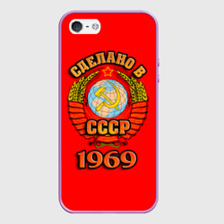 Чехол для iPhone 5/5S матовый Сделано в 1969