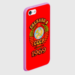 Чехол для iPhone 5/5S матовый Сделано в 1969 - фото 2
