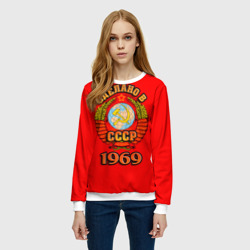 Женский свитшот 3D Сделано в 1969 - фото 2