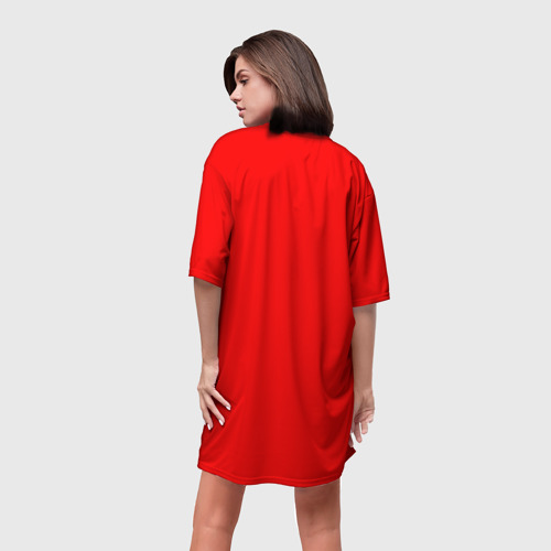 Платье-футболка 3D Сделано в 1972, цвет 3D печать - фото 4