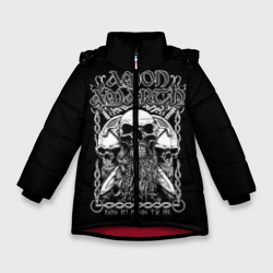 Зимняя куртка для девочек 3D Amon Amarth #3
