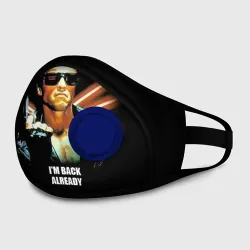 Маска из неопрена Терминатор: Я уже вернулся. 3D