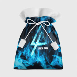 Подарочный 3D мешок Linkin Park синий дым