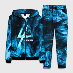 Спортивный костюм 3D Linkin Park синий дым (Мужской)