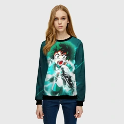 Женский свитшот 3D Моя геройская академия - фото 2