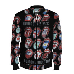 Мужской бомбер 3D The Rolling Stones