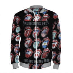Мужской бомбер 3D The Rolling Stones