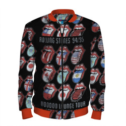 Мужской бомбер 3D The Rolling Stones