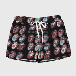 Женские шорты 3D The Rolling Stones