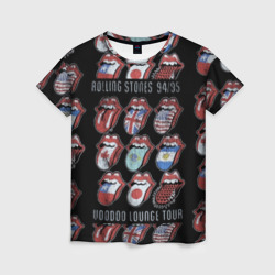 Женская футболка 3D The Rolling Stones