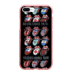 Чехол для iPhone 7Plus/8 Plus матовый The Rolling Stones