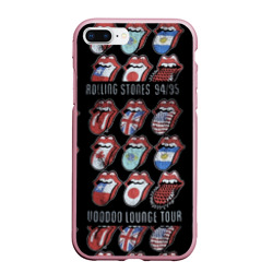 Чехол для iPhone 7Plus/8 Plus матовый The Rolling Stones