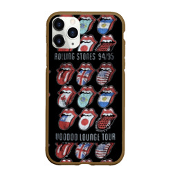 Чехол для iPhone 11 Pro Max матовый The Rolling Stones