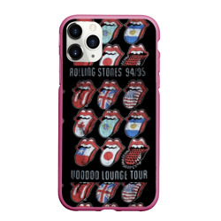 Чехол для iPhone 11 Pro Max матовый The Rolling Stones