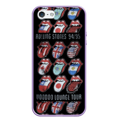 Чехол для iPhone 5/5S матовый The Rolling Stones