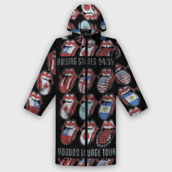 Мужской дождевик 3D The Rolling Stones