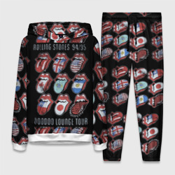 Женский костюм с толстовкой 3D The Rolling Stones