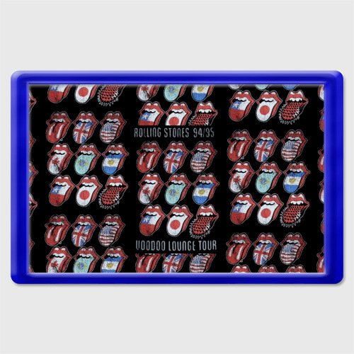 Магнит 45*70 The Rolling Stones, цвет синий