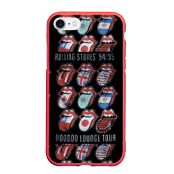 Чехол iPhone 7/8 матовый The Rolling Stones