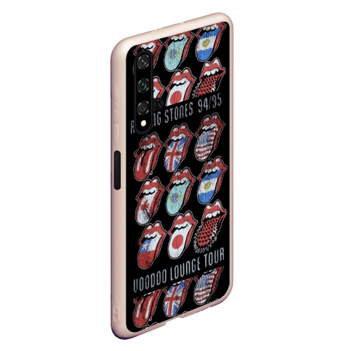 Чехол для Honor 20 The Rolling Stones, цвет светло-розовый - фото 3