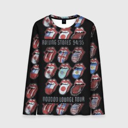 Мужской лонгслив 3D The Rolling Stones