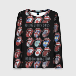 Женский лонгслив 3D The Rolling Stones