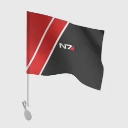 Флаг для автомобиля N7 Масс Эффект косплей