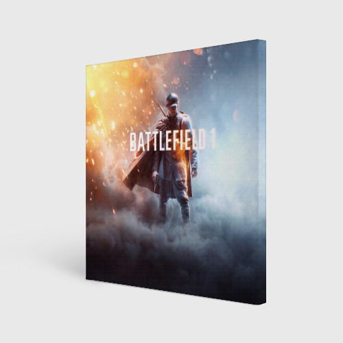 Холст квадратный Battlefield One, цвет 3D печать