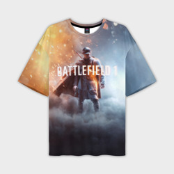 Мужская футболка oversize 3D Battlefield One