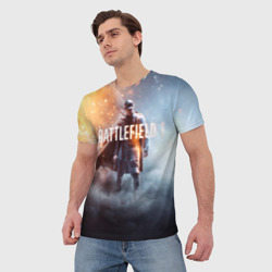 Мужская футболка 3D Battlefield One - фото 2