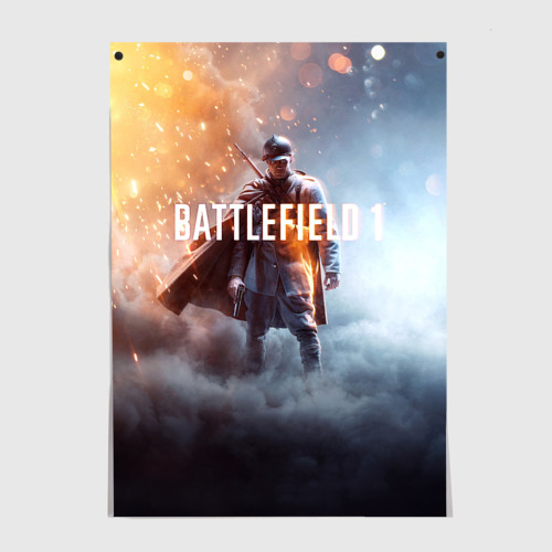 Постеры с принтом Battlefield One, вид спереди №1