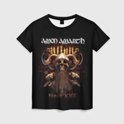 Женская футболка 3D Amon amarth