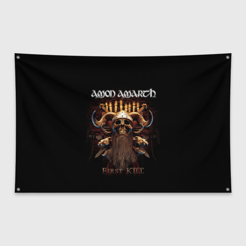 Флаг-баннер Amon amarth