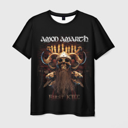 Мужская футболка 3D Amon amarth