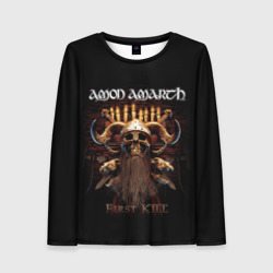 Женский лонгслив 3D Amon amarth