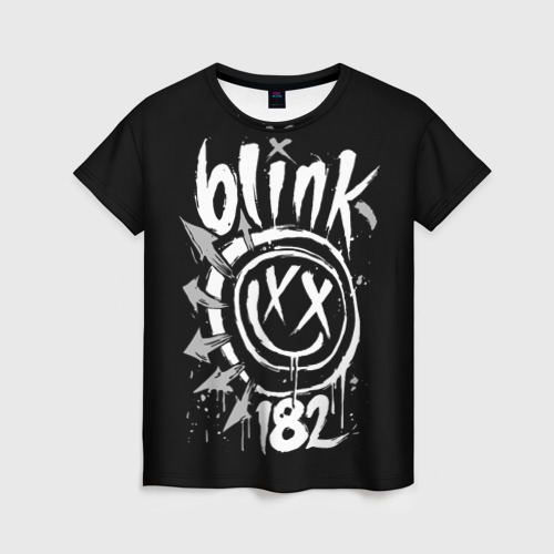 Женская футболка 3D Blink-182, цвет 3D печать