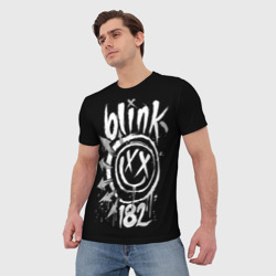 Мужская футболка 3D Blink-182 - фото 2