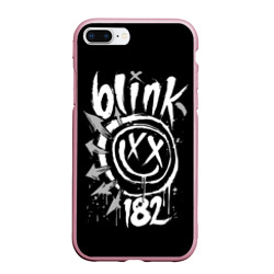 Чехол для iPhone 7Plus/8 Plus матовый Blink-182