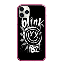 Чехол для iPhone 11 Pro Max матовый Blink-182