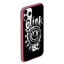 Чехол для iPhone 11 Pro Max матовый Blink-182 - фото 2