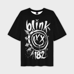 Мужская футболка oversize 3D Blink-182