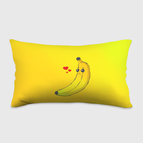 Подушка 3D антистресс Kawaii Banana love - full yellow