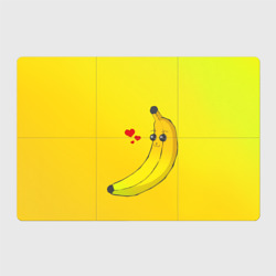 Магнитный плакат 3Х2 Kawaii Banana love - full yellow