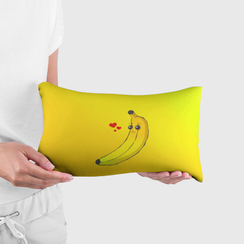 Подушка 3D антистресс Kawaii Banana love - full yellow - фото 3