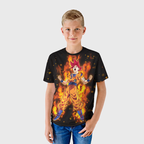 Детская футболка 3D Драгон Болл, цвет 3D печать - фото 3