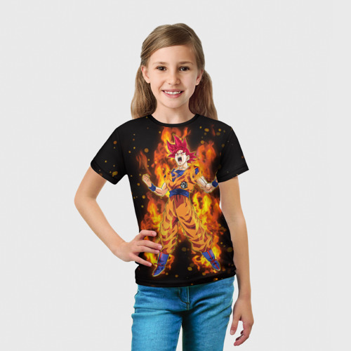 Детская футболка 3D Драгон Болл, цвет 3D печать - фото 5