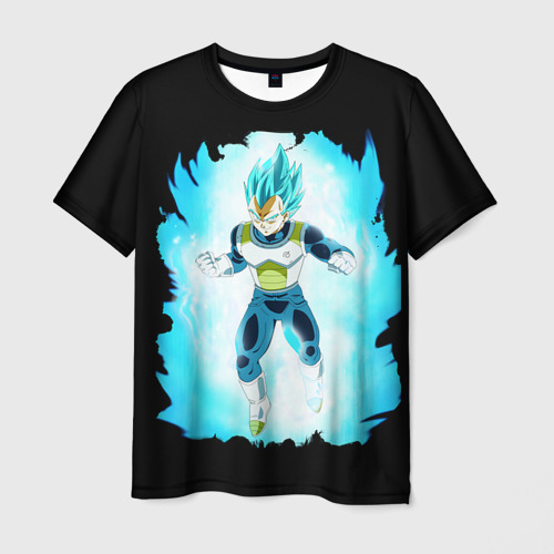 Мужская футболка 3D Flyuing Goku