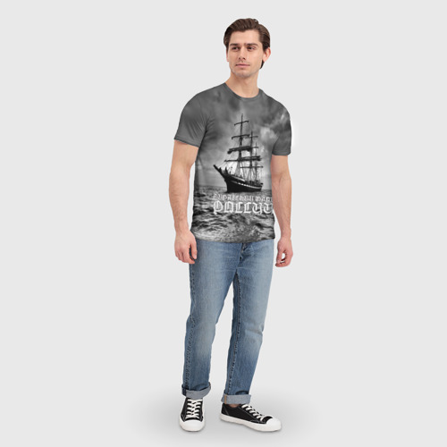 Мужская футболка 3D Пиратский флот России - фото 5