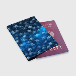 Обложка для паспорта матовая кожа Летающие макаронные монстры - фото 2
